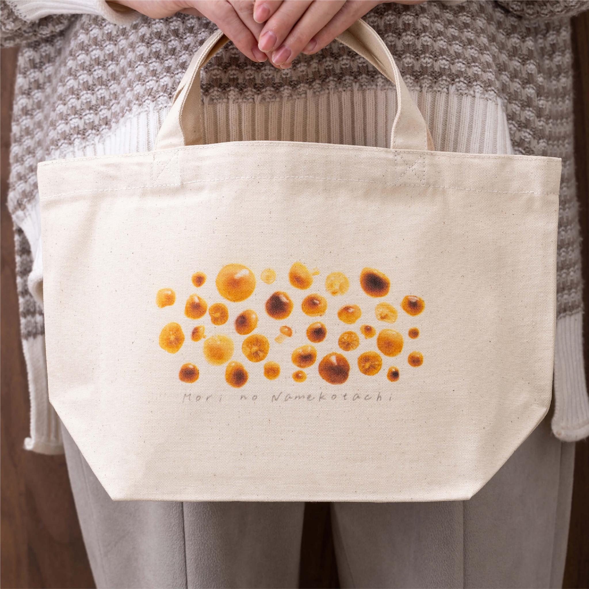 ［着る山菜］森のなめこランチトート | 2枚目